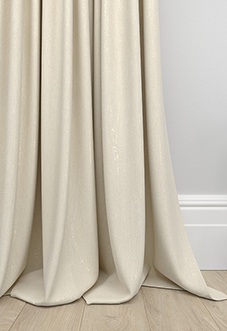Grandeur, Pearl White - Made to Measure Curtains
